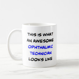 oftalmische technicus, geweldige koffiemok