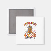 Oftalmologie Gobble Squad Turkije Opticien Dankzeg Magneet (Voorkant / Achterkant)