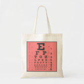 Oftalmologie Ooggrafiek Aangepaste optometrische K Tote Bag (Voorkant)