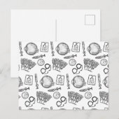 Oftalmologie Schetsen Briefkaart (Voorkant / Achterkant)