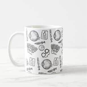 Oftalmologie Schetsen Koffiemok