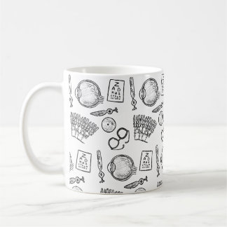 Oftalmologie Schetsen Koffiemok