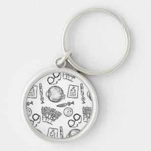 Oftalmologie Schetsen Sleutelhanger