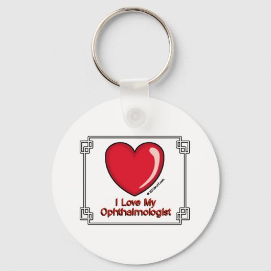 Oftalmoloog Sleutelhanger (Voorkant)