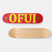 OFUI JMT GHANA 7 3/4 "Skateboard Deck Persoonlijk Skateboard (Horizontaal)