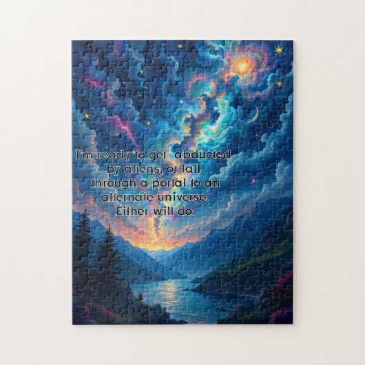 Ofwel zullen ze het doen legpuzzel (Verticaal)