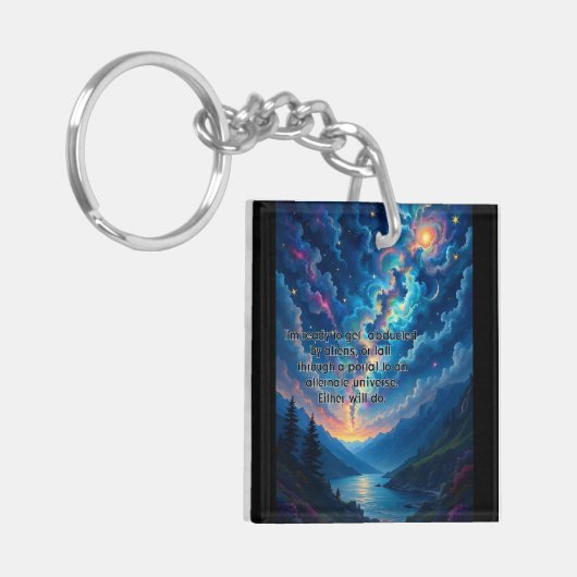 Ofwel zullen ze het doen sleutelhanger (Voorkant Links)