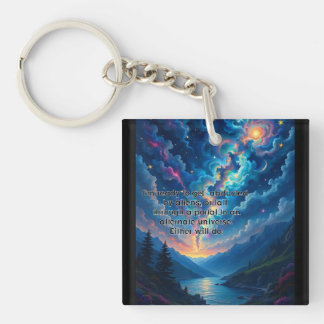 Ofwel zullen ze het doen sleutelhanger