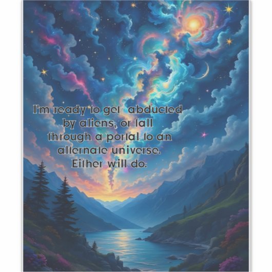 Ofwel zullen ze het doen sticker (Voorkant)