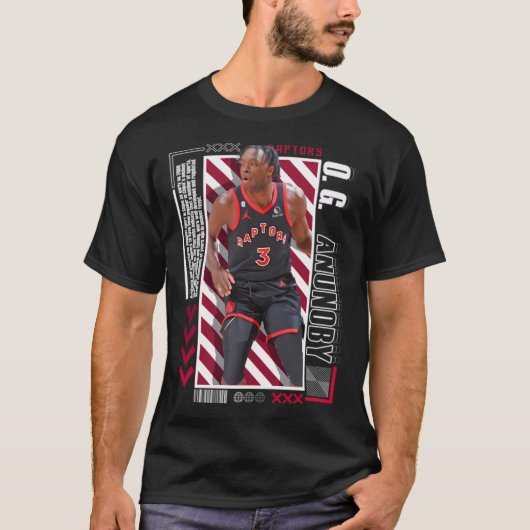 OG Anunoby Paper Poster Versie T-shirt (Voorkant)