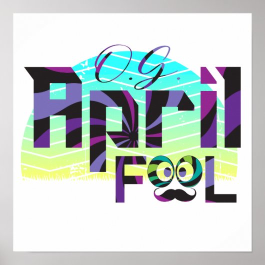 OG April Fool - April Fool Day Poster (Voorkant)