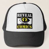 OG Black and White Comics Trucker Hat Trucker Pet (Voorkant)