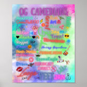 OG Camedian Poster (Voorkant)