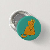 OG Cat King Ronde Button 3,2 Cm (Voorkant /achterkant)