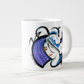 OG Graffiti Geisha Tattoo Design Grote Koffiekop (Voorkant rechts)