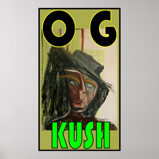 OG KUSH POSTER (Voorkant)