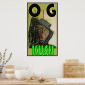 OG KUSH POSTER (Keuken)