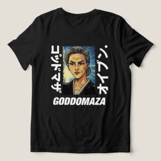 OG M.OMOKO KLEUR ZWART RUG UITZICHT (ZWART) Tri-Blend SHIRT