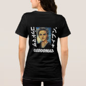 OG M.OMOKO KLEUR ZWART RUG UITZICHT (ZWART) Tri-Blend SHIRT (Achterkant)