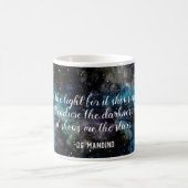 Og Mandino Stars Quote Celestial Koffiemok (Center)