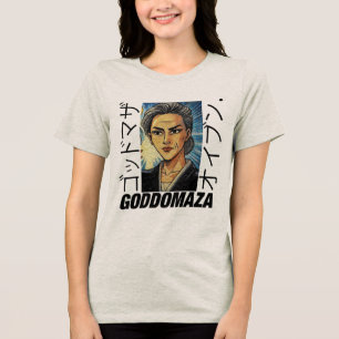 OG MOMOKO HOOFD KLEUR EST. 1985 FRONT UITZICHT Tri-Blend SHIRT