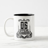 OG Officiële Grandma Tweekleurige Koffiemok (Links)