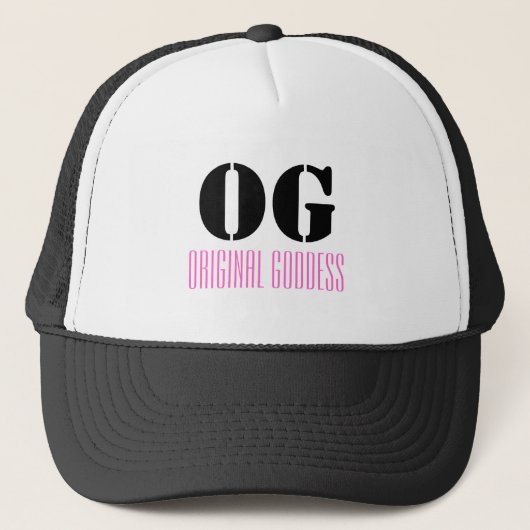 OG Original Goddess Trucker Hat Pet (Voorkant)