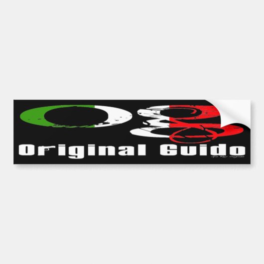 OG - Originele Guido Bumpersticker (Voorkant)