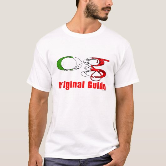 OG - Originele Guido - Rood T-shirt (Voorkant)