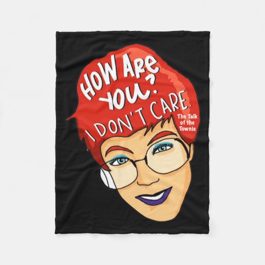 Og Pammy  Fleece Deken (Voorkant)