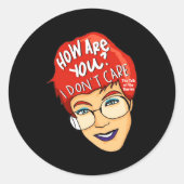 Og Pammy  Ronde Sticker (Voorkant)