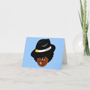 OG Pimpgrim: Origineel Gangsta Pimp Pilgrim Feestdagen Kaart