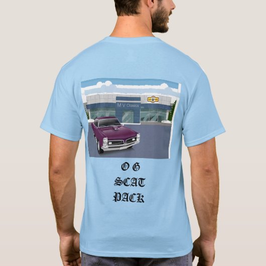 OG Scat Pack T=Shirt T-shirt (Achterkant)