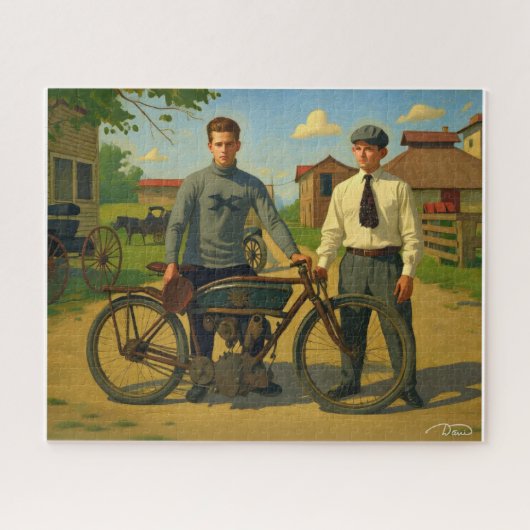 OG X berijder Legpuzzel (Horizontaal)