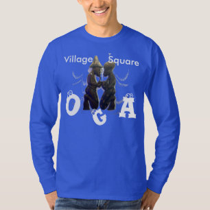 Oga Village Ibo Nigeriaans plein Mannen Afrikaans  T-shirt