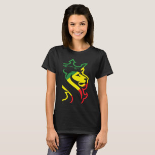 OGABEL OG ABEL BIG LION RASTA JAMAICAN WEED HYPE D T-SHIRT