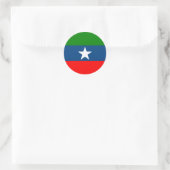 Ogaden, Estland Ronde Sticker (Tas)