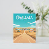 Ogallala VS Briefkaart (Staand voorkant)