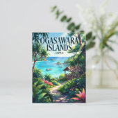 Ogasawara-eilanden Japan Briefkaart (Staand voorkant)