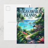 Ogasawara-eilanden Japan Briefkaart (Voorkant / Achterkant)