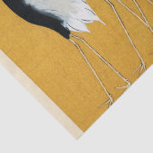 Ogata Korin | Klok van de Japanse rode kraan Tissuepapier (Detail)