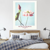  Ogawa Kazumasa Lotus Flowers Fotokunst Canvas Afdruk (Insitu (Slaapkamer))