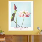  Ogawa Kazumasa Lotus Flowers Fotokunst Canvas Afdruk (Insitu (Woonkamer))