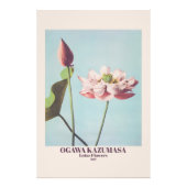 Ogawa Kazumasa Lotus Flowers Fotokunst Foto Afdruk (Voorkant)