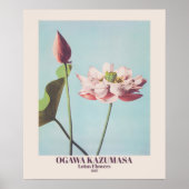 Ogawa Kazumasa Lotus Flowers Fotokunst Poster (Voorkant)