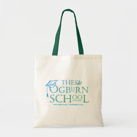 Ogburn School Logo Boodschappentas Tote Bag (Voorkant)