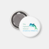 Ogburn School Mascot Magnet (Voorkant / Achterkant)