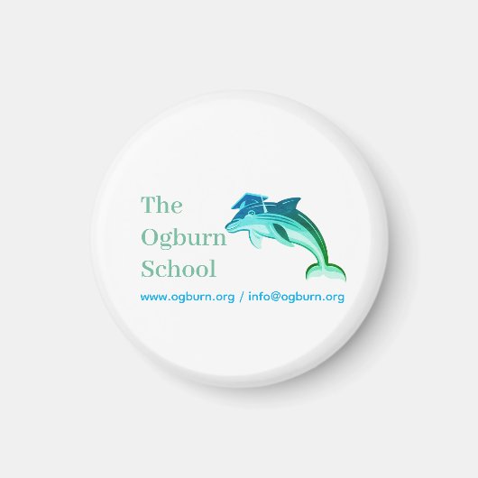 Ogburn School Mascot Magnet (Voorkant)
