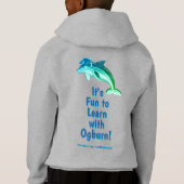 Ogburn School Mascotte Pullover Hoodie - KIDS (Achterkant)