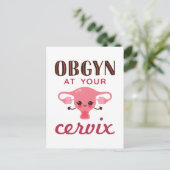 OGBYN op uw Cervix Briefkaart (Staand voorkant)